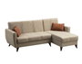 Atelier Del Sofa Zaden Sofá Cama Esquinero Beige